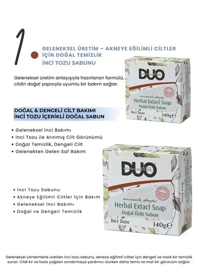 İnci Tozu Sabunu  Doğal & Dengeli Cilt Bakımı  İnci Tozu Doğal Sabun 