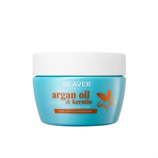 Beaver Argan Oil Keratin Hair Mask 250 ml