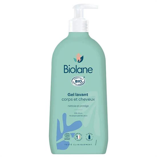 Biolane Organic Hair & Body Cleansing Gel 500 ml