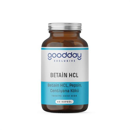 Goodday Betain HCL Pepsin 60 Kapsül