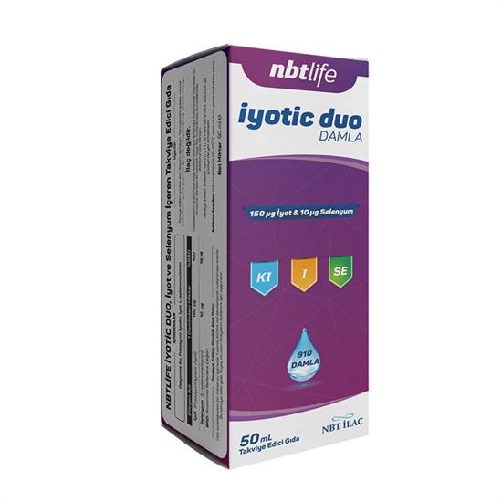 Nbt Life İyotic Duo Damla 50 ml