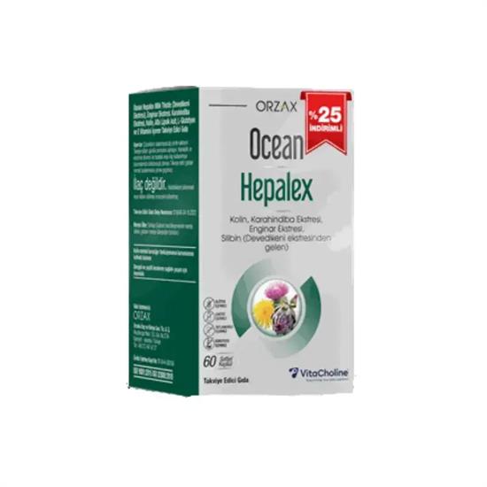 Ocean Hepalex 60 Kapsül %25 İndirimli