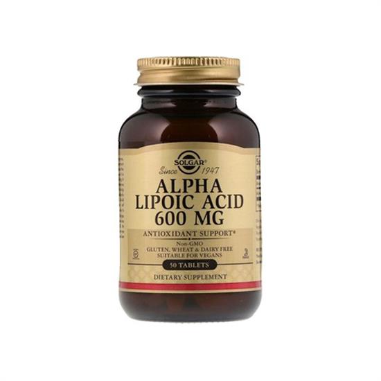 Solgar Alpha Lipoic Acid 600 mg 50 Tablet