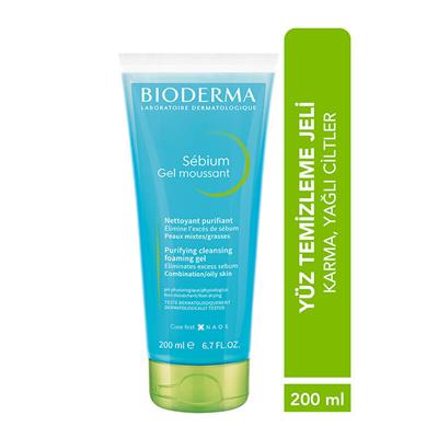 Bioderma Sebium Foaming Gel Tüp 200 ml