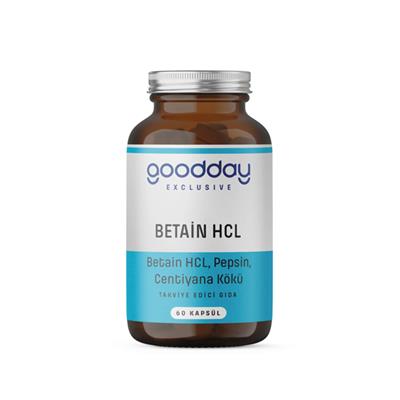 Goodday Betain HCL Pepsin 60 Kapsül