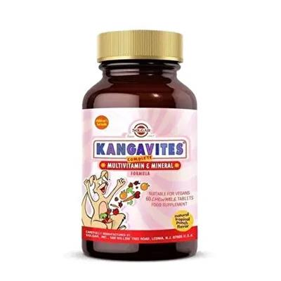 Solgar Kangavites Tropikal Meyve Aromalı 60 Tablet