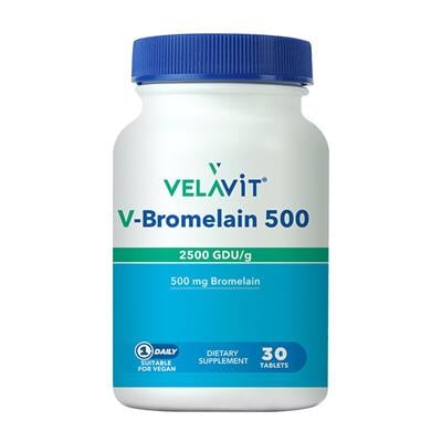Velavit V-Bromelain 500 30 Tablet