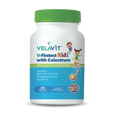 Velavit V-Firstect Kids with Colostrum 30 Tablet