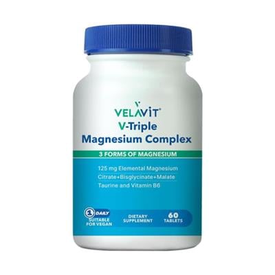 Velavit V Triple Magnesium Complex 60 Kapsül