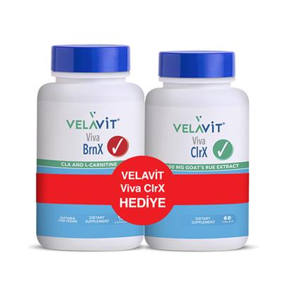 Velavit Viva Brnx 60 Tablet + Viva Clrx 60 Tablet Kofre