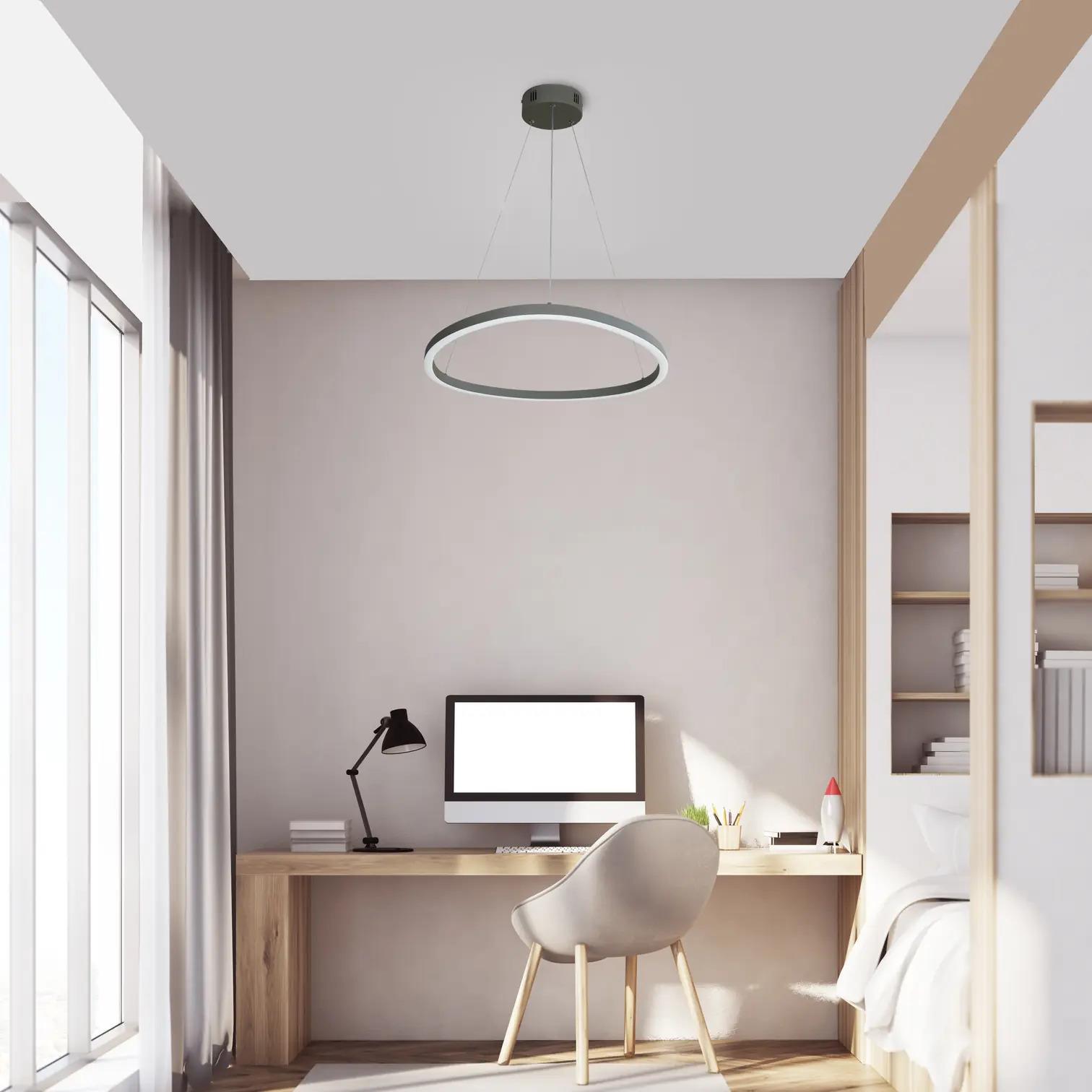Oval Çember D Sarkıt Avize