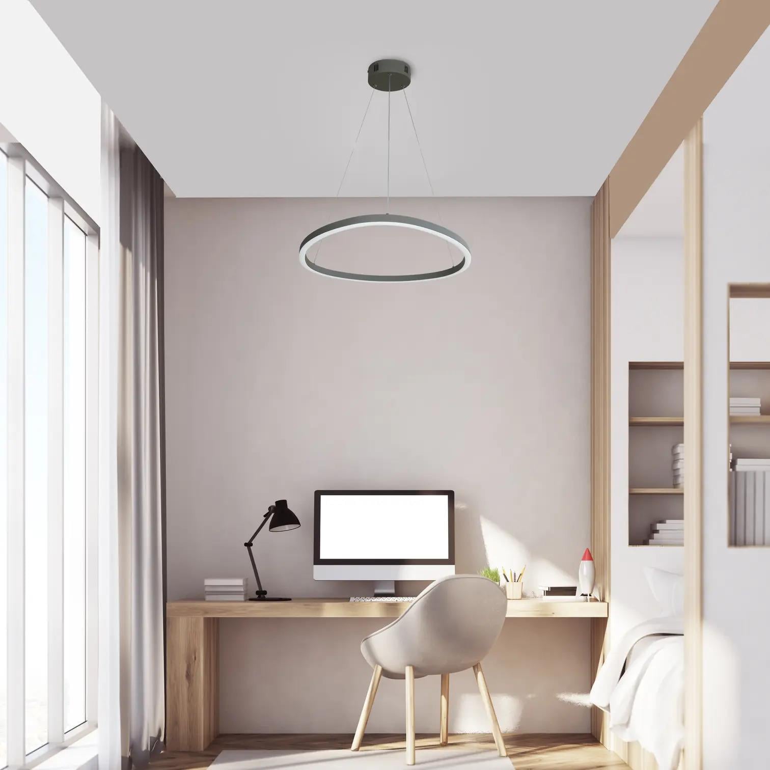 Oval Çember D Sarkıt Avize