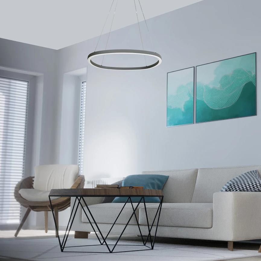 Oval Çember Sarkıt Avize