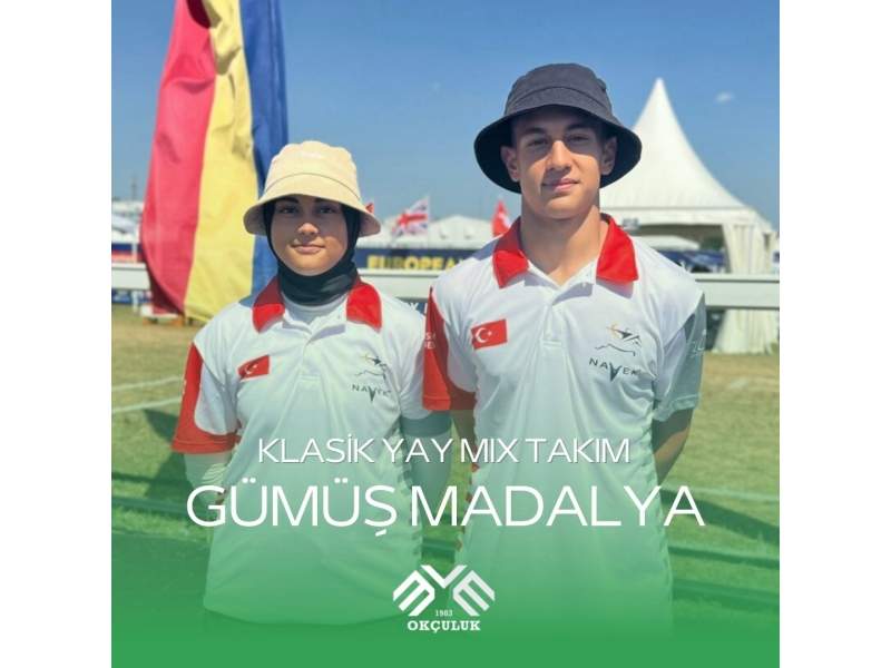 Avrupa Gençlik Şampiyonası’nda Klasik Yay Mix Takımımızdan Gümüş Madalya!