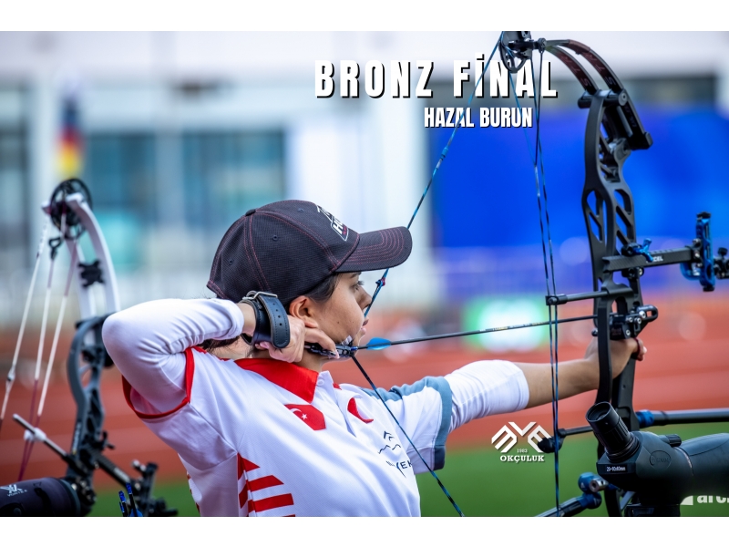 Hazal Burun Avrupa Grand Prix'inde Bronz Madalya Maçında