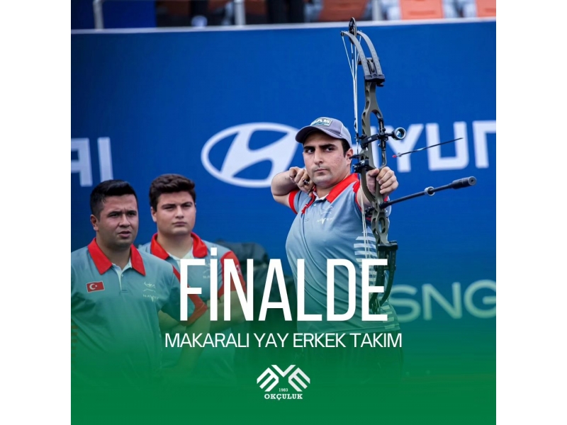 Makaralı Yay Erkek Takım Finalde
