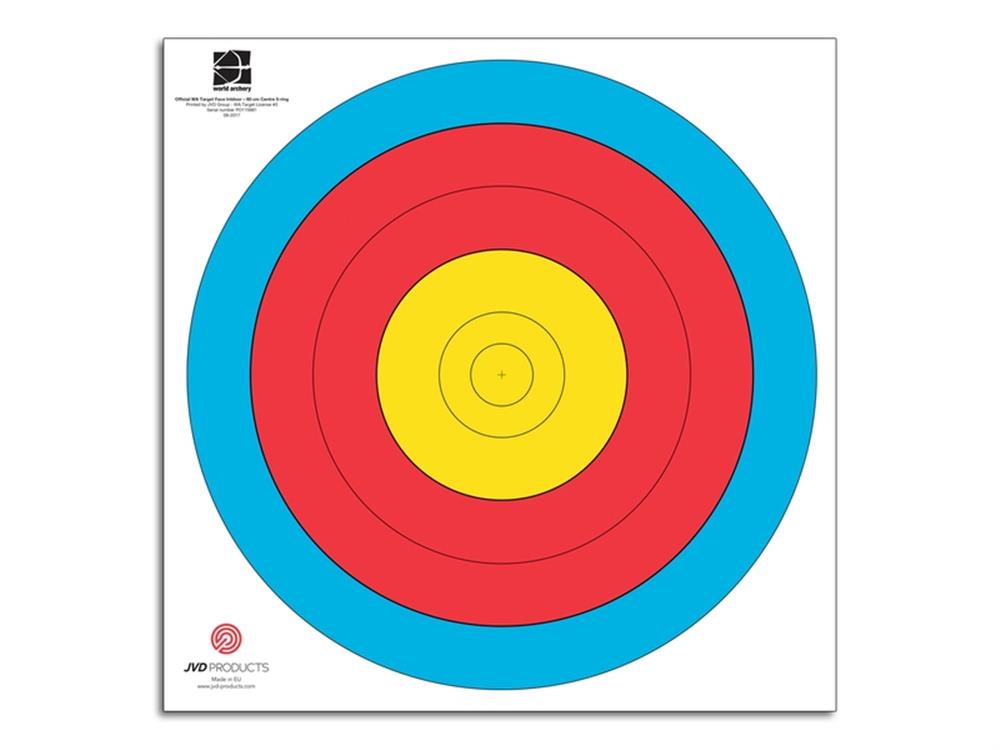 JVD HEDEF KAĞIDI FITA 80 CM CENTRE 5-HALKA