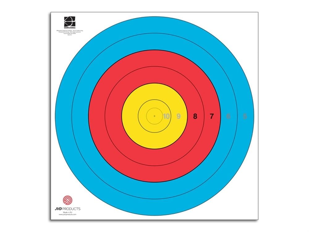JVD HEDEF KAĞIDI FITA 80 CM CENTRE 6-RING