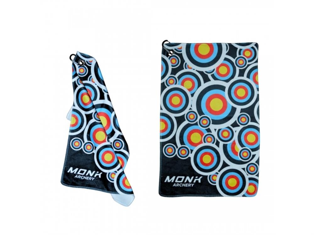 Monk Havlu Hedef Kağıdı Desenli