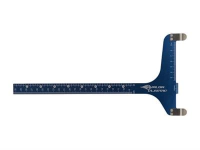 AVALON BOW SQUARES GAUGES - INCHES AND METRIC - BLACK ANODIZED