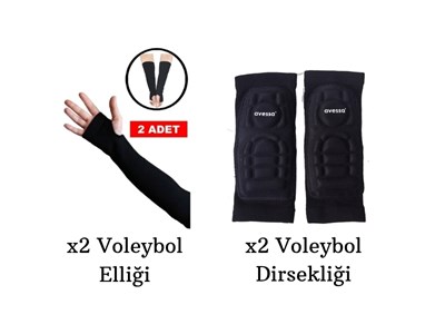 Avessa Voleybol Ellik Dirseklik Seti