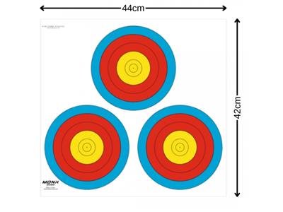 Monk Hedef Kağıdı 3X20 Cm Las Vegas