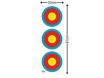 Monk Hedef Kağıdı  3X20 Cm SPOT CP