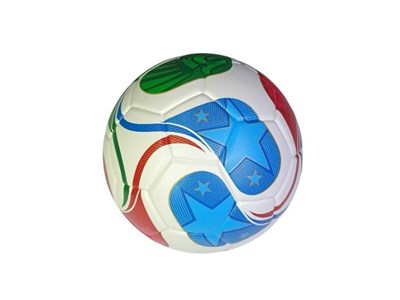 MONK Renkli Futbol Topu Hibrit Dikişli Profesyonel Maç ve Antrenman Topu