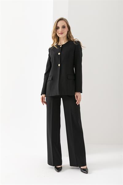  Kadın Spor Şık Blazer Takım Elbise