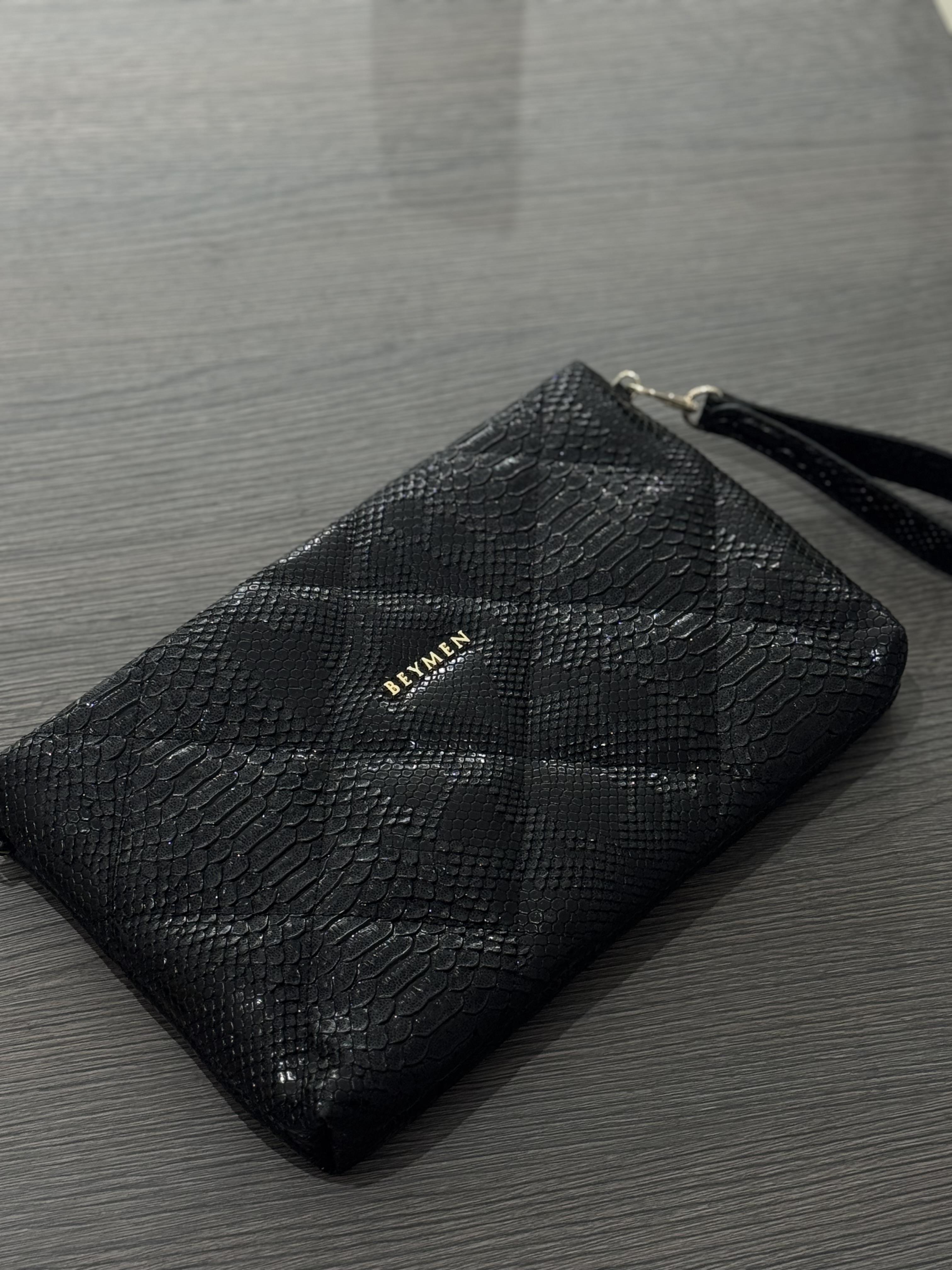 Clutch Siyah Çanta