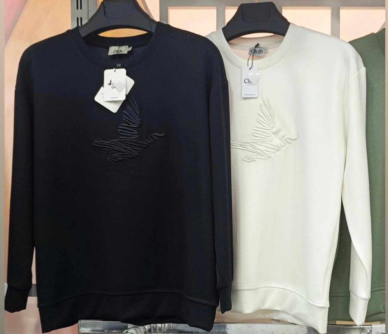 Logo Nakış Detaylı Sweatshirt 