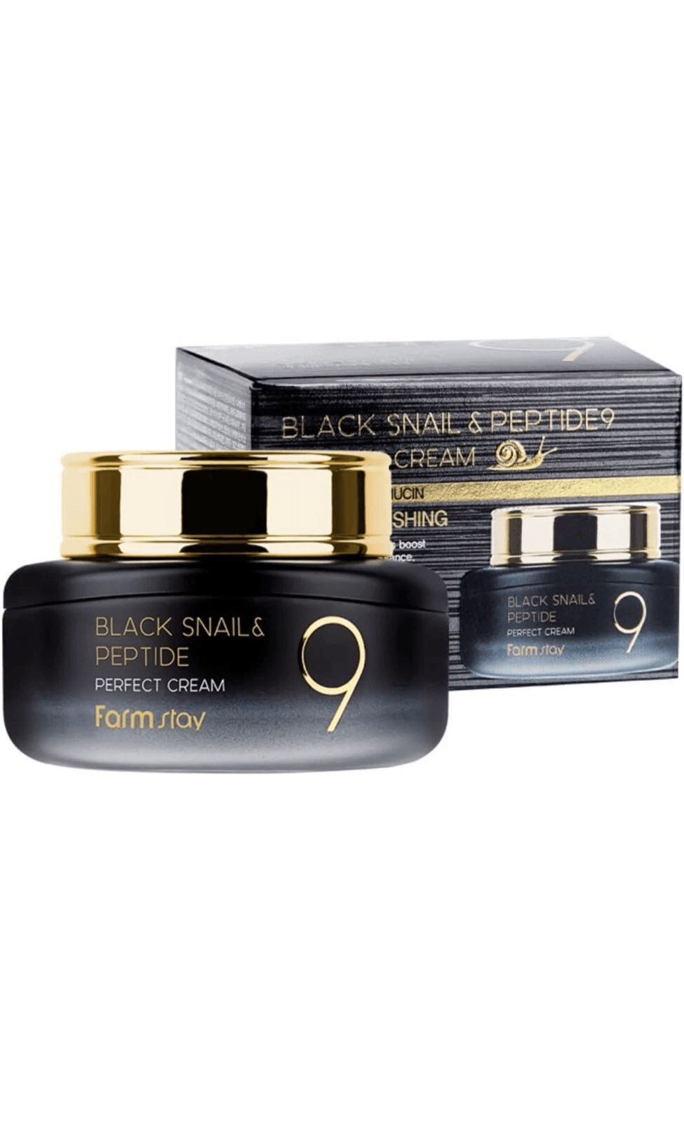 Farmstay Black Snail&Peptide9 Perfect Krem 55ML