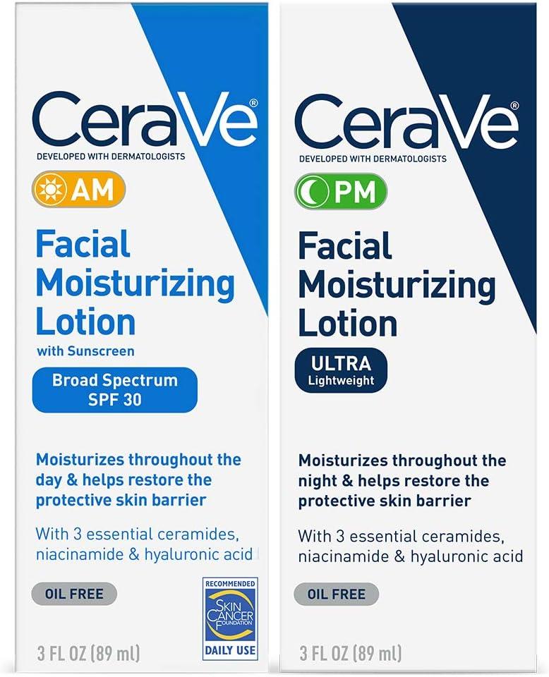 Cerave Gece ve Gündüz Yüz Bakım Losyonu 2x89 ML