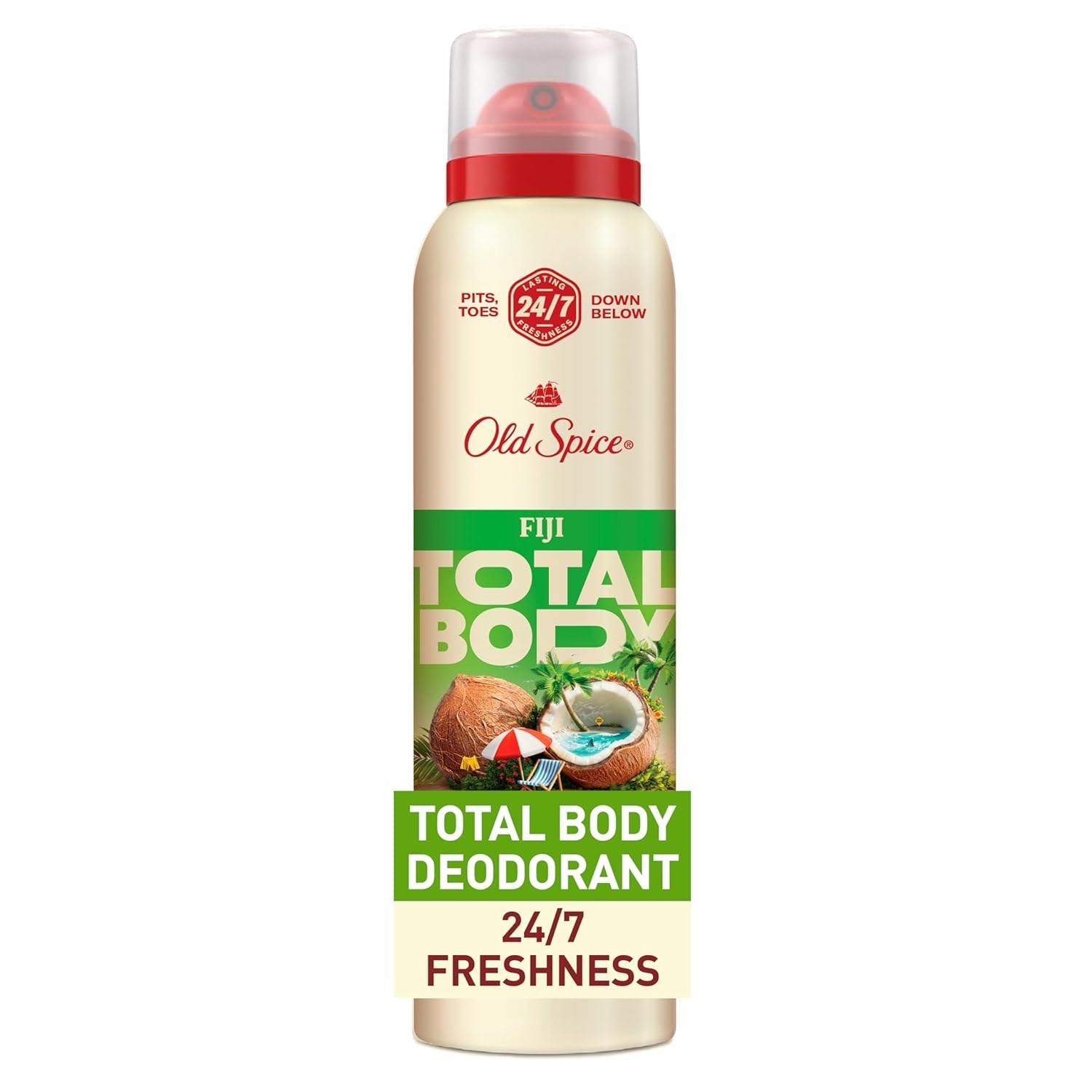 Old Spice Fiji Total Body Deodorant Sprey 99GR