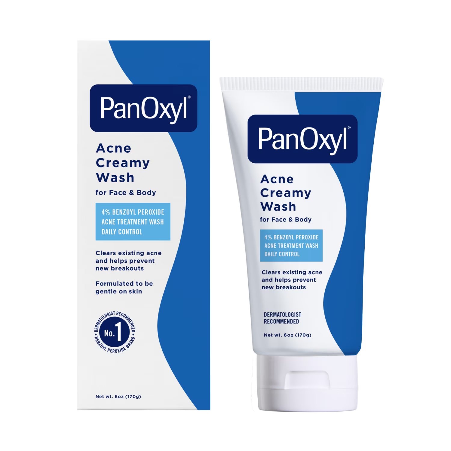 PanOxyl Acne Creamy Wash 170Gr