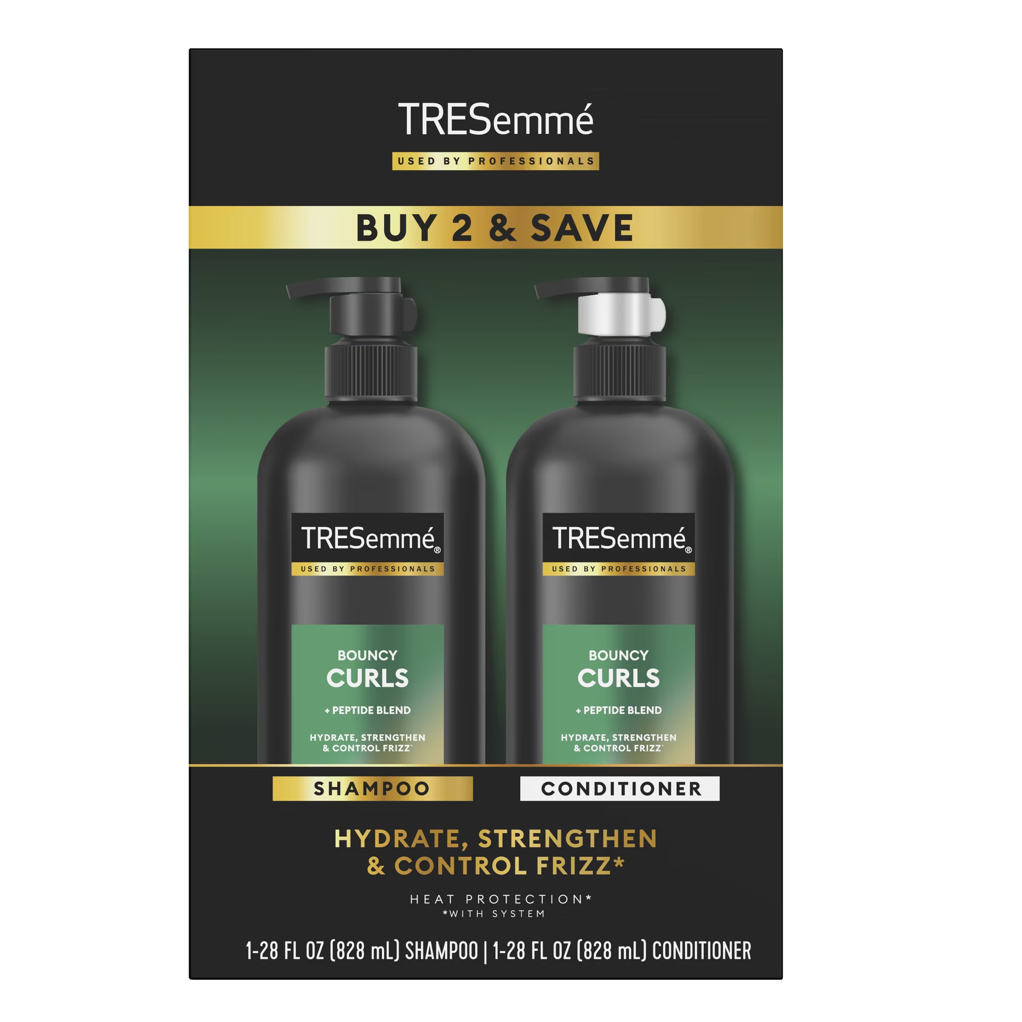 Tresemme Bouncy Curls Saç Şampuanı ve Kremi Seti 828MLx2