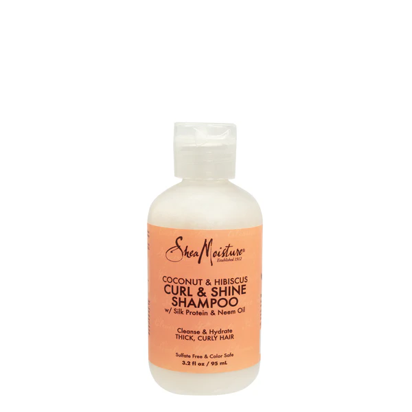 Shea Moisture Coconut & Hibiscus Kıvırcık Saçlara Uyumlu Şampuan 95ml