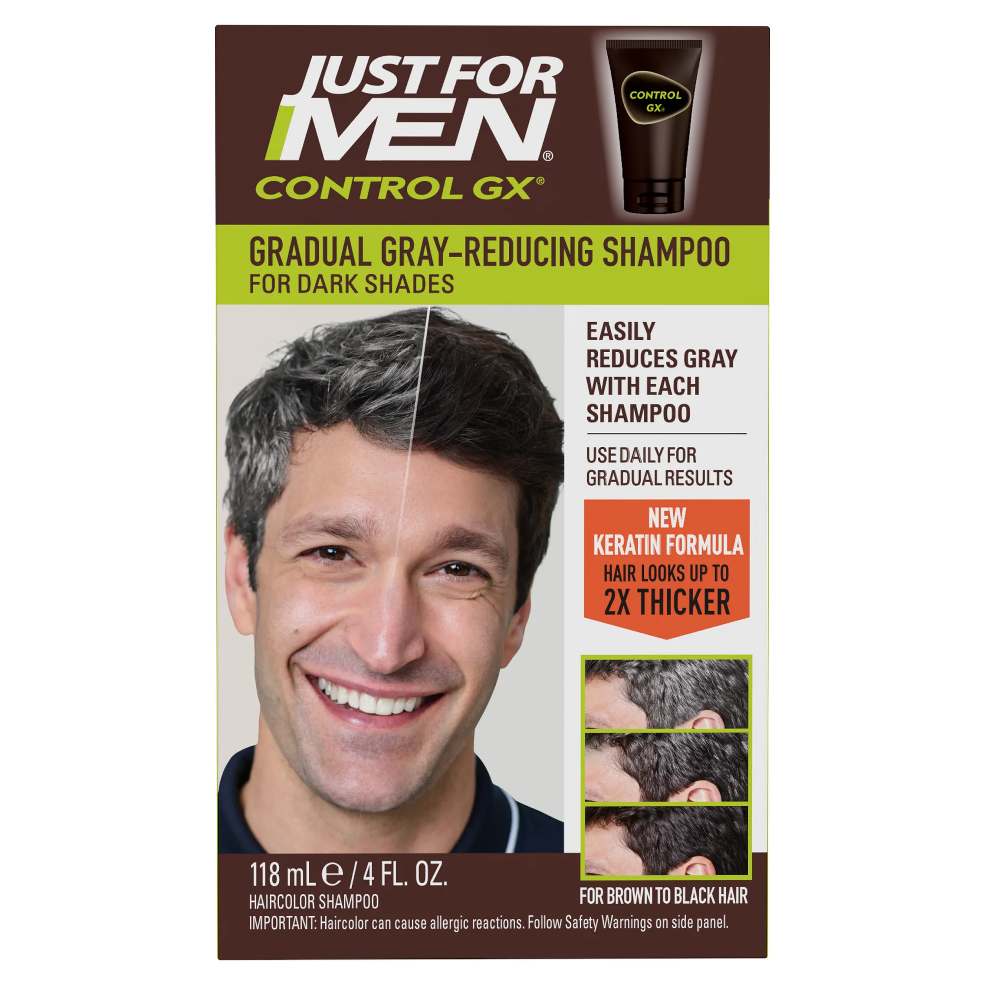 Just For Men ControlGX Gri Azaltıcı Şampuan 118ml