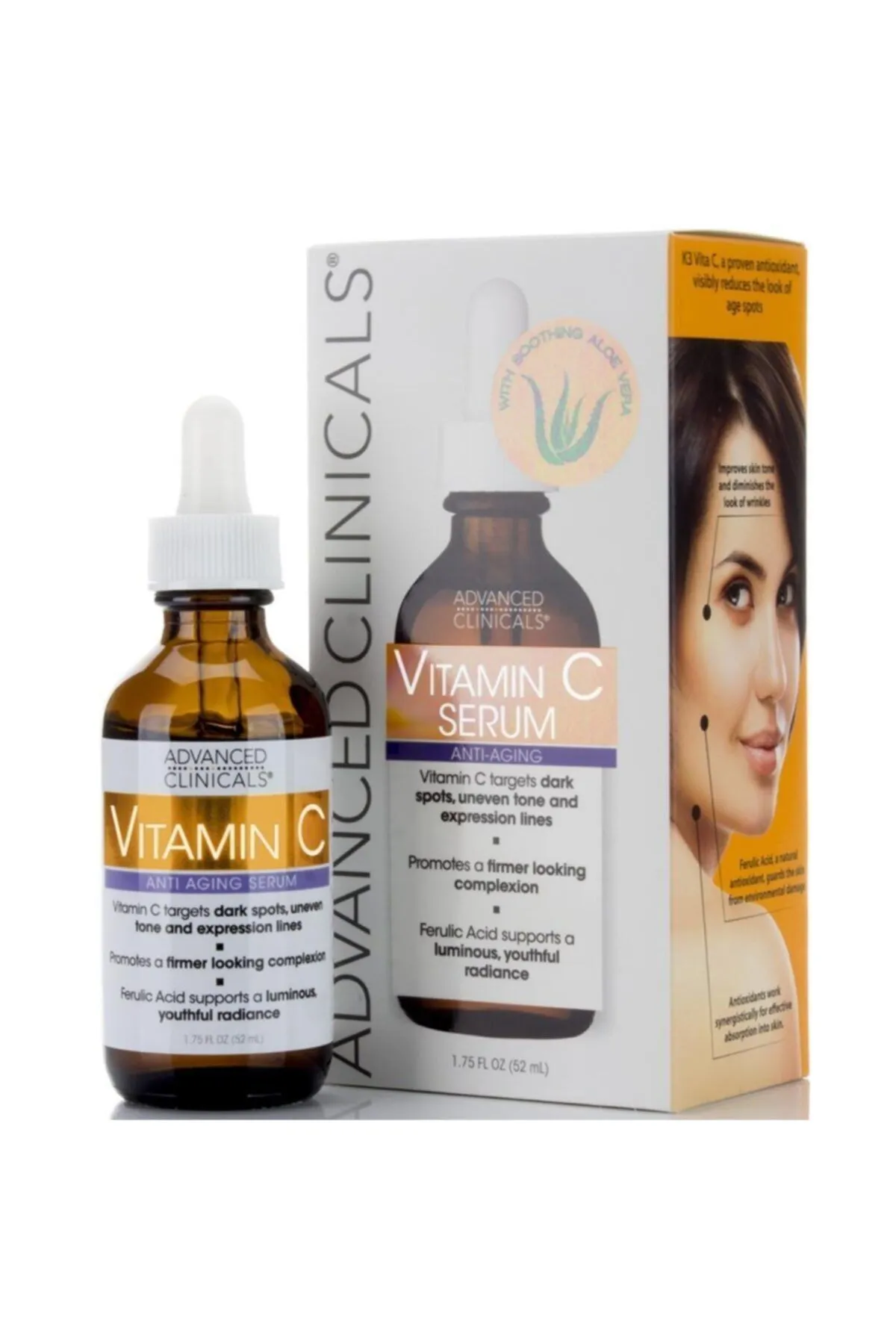 Advanced Clinicals Yaşlılık Karşıtı Vitamin C Serum 52ML