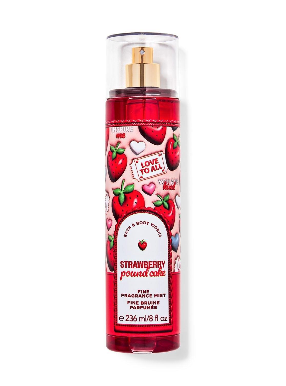 Bath&Body Works Love to All Strawberry Pound Cake Vücut Spreyi 236ML