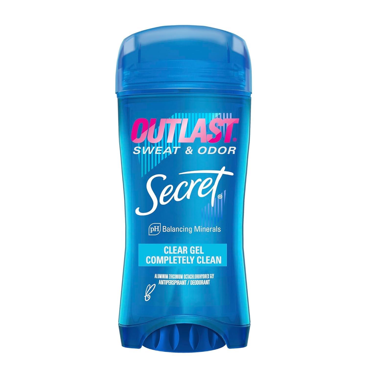 Secret Outlast Completely Clean Clear Gel Deo 73GR