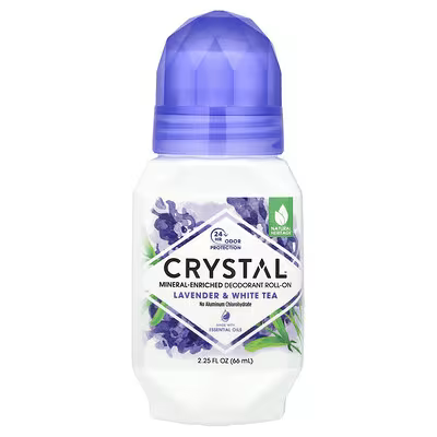 Crystal Lavanta ve Beyaz Çaylı Roll On 66 ML