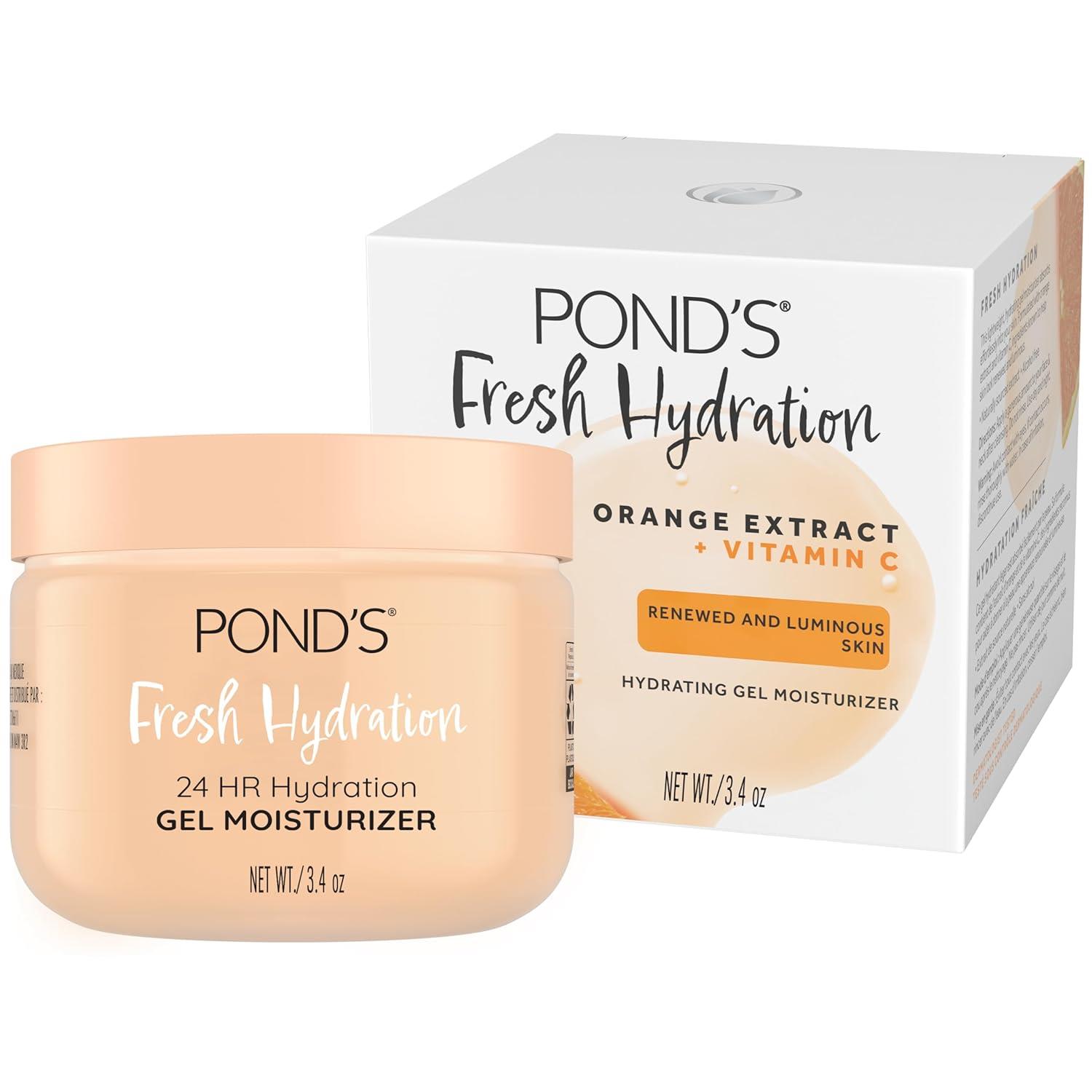 Ponds Portakal İçerikli, Yenilenmiş ve Parlak Cilt, Nemlendirici Jel 96.4 GR