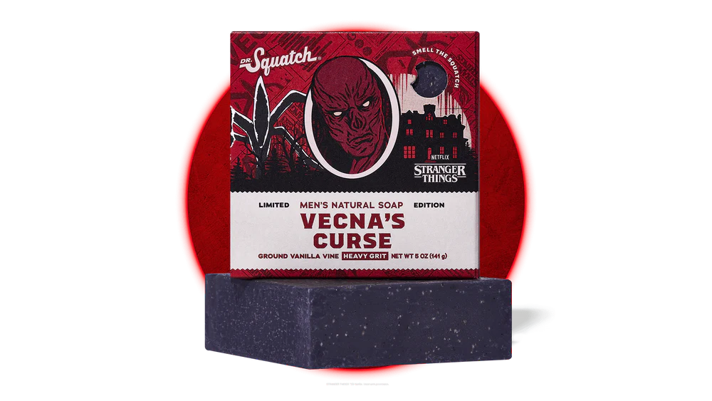 Dr. Squatch Stranger Things Vecnas Curse Kalıp Sabun 141