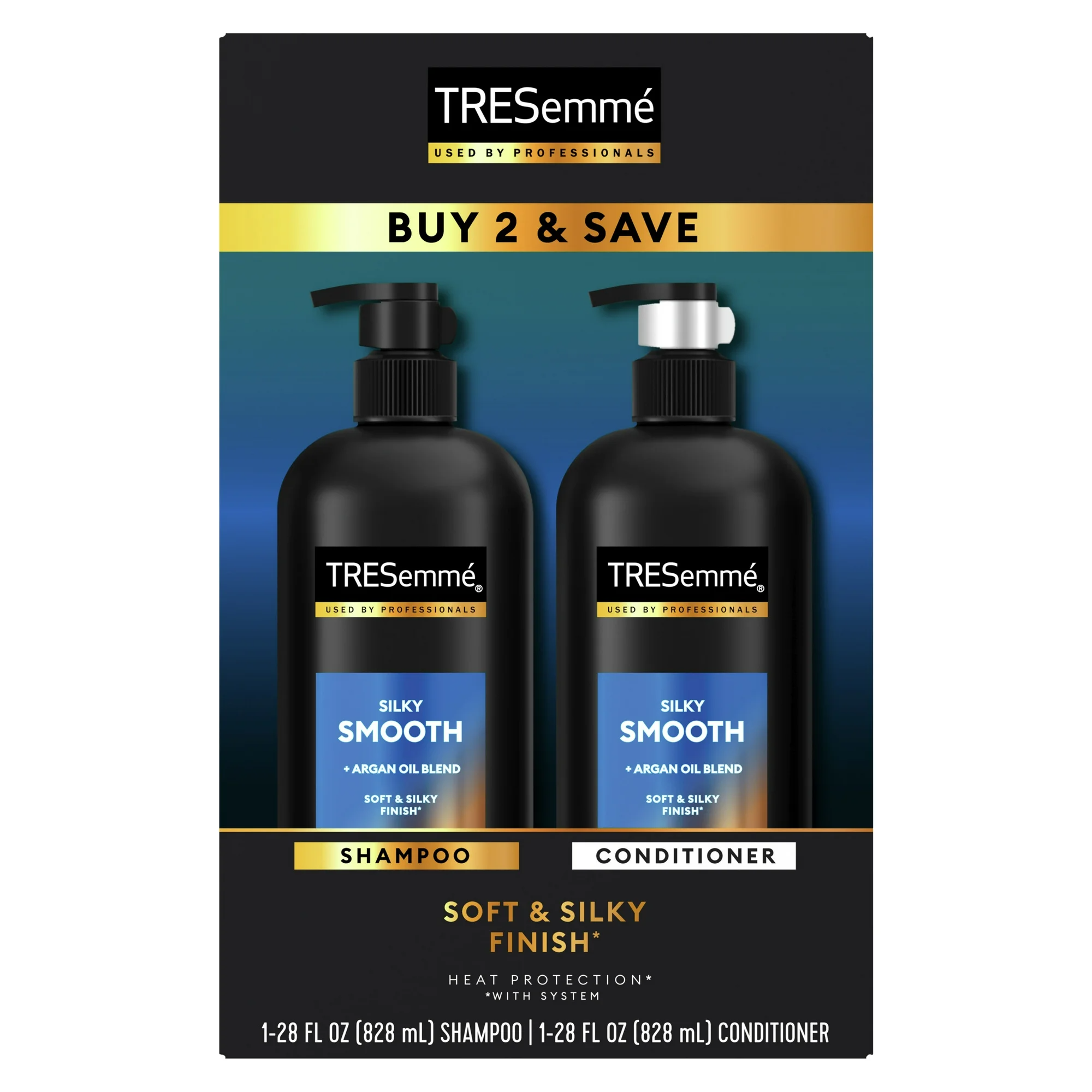 Tresemme Silky Smooth Saç Şampuanı ve Kremi Seti 828MLx2