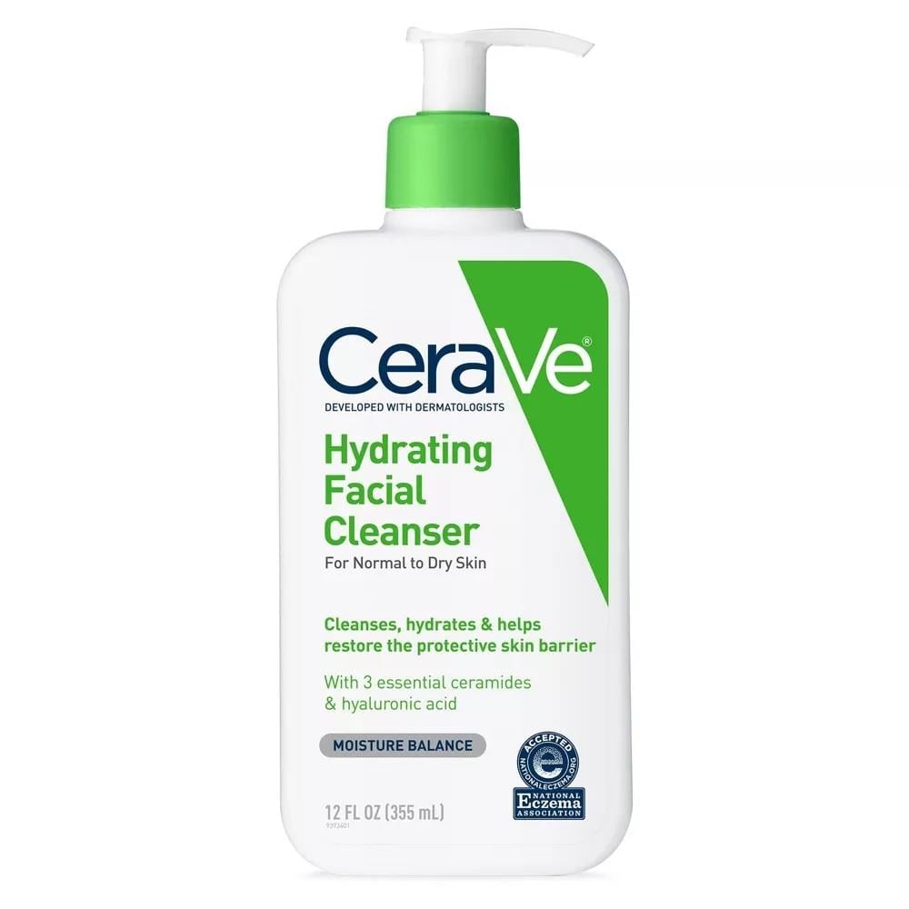 CeraVe Hydrating Facial Cleanser 355 Ml. Nemlendirici ve Yüz Temizleyici Krem 355 ml