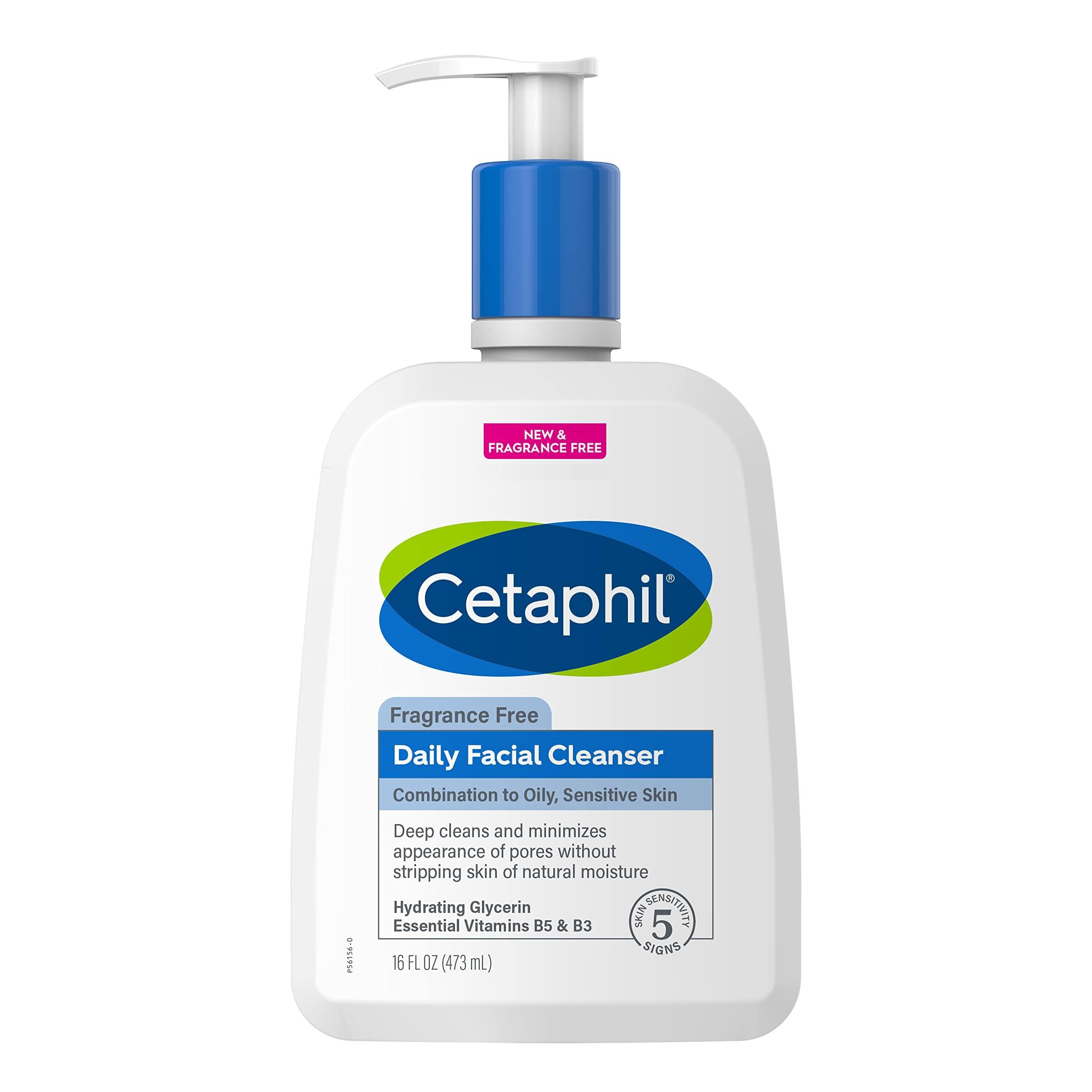 Cetaphil Daily Facial Cleanser 473 ml. Günlük Yüz Temizleyici.