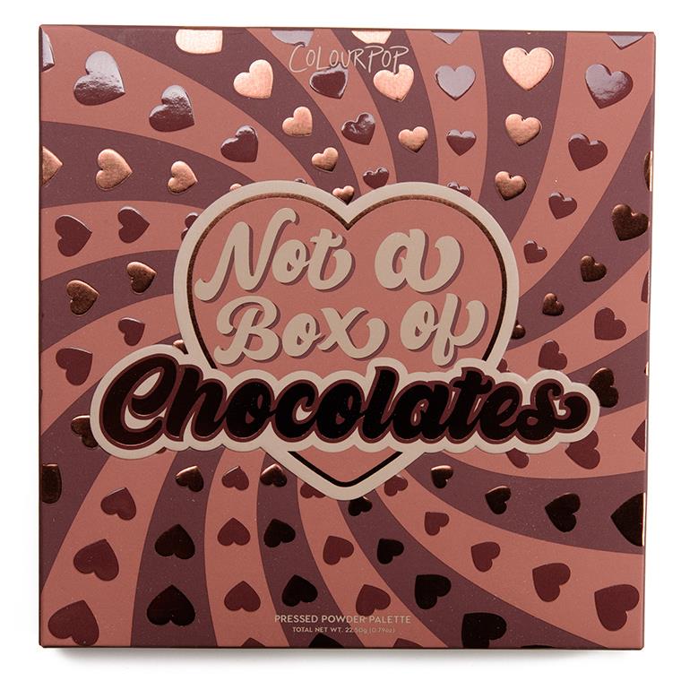 COLOURPOP Not a Box Chocolates Göz Farı Paleti   22.5 gr