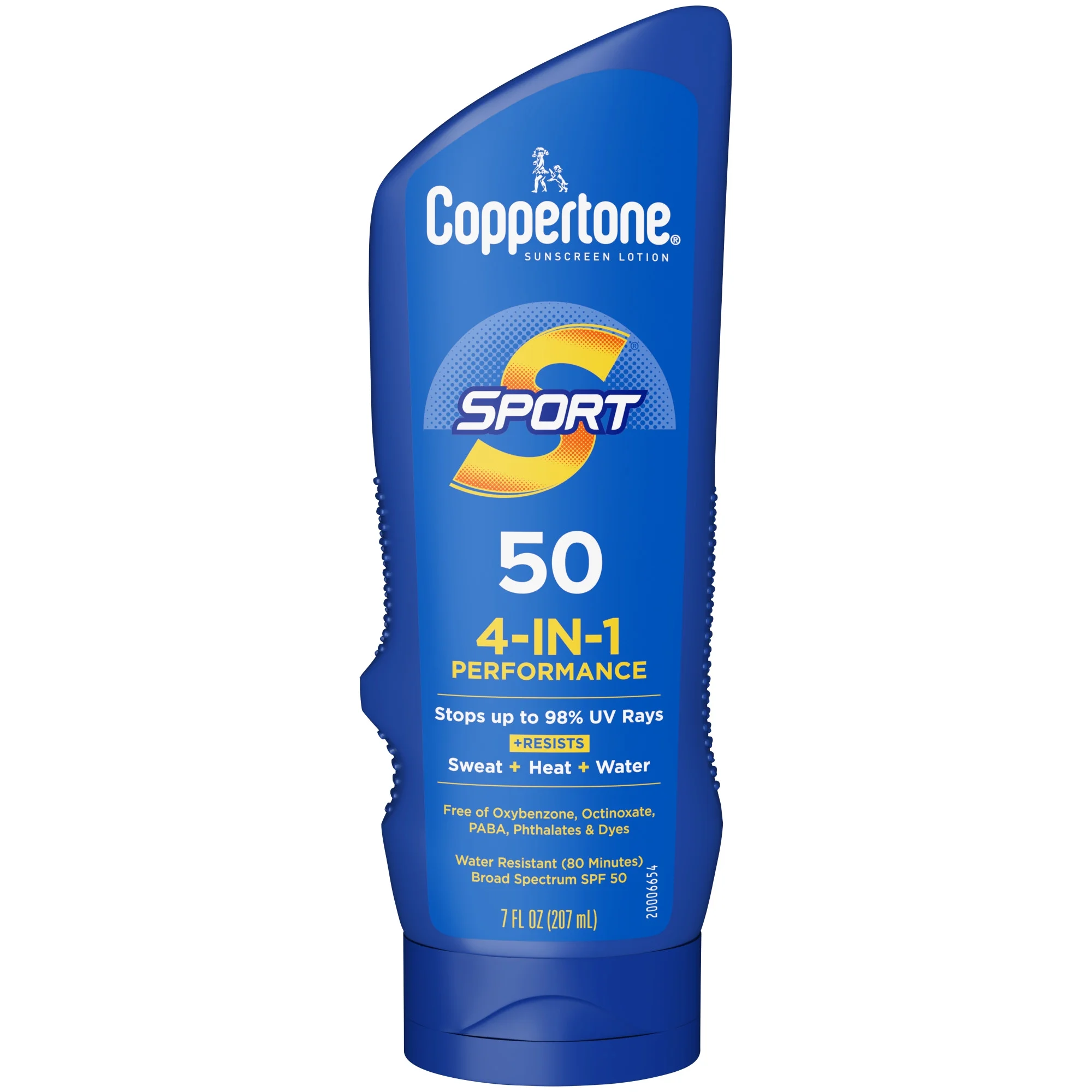 Coppertone Sport Sunscreen Lotion, SPF 50 Sunscreen, 207ml