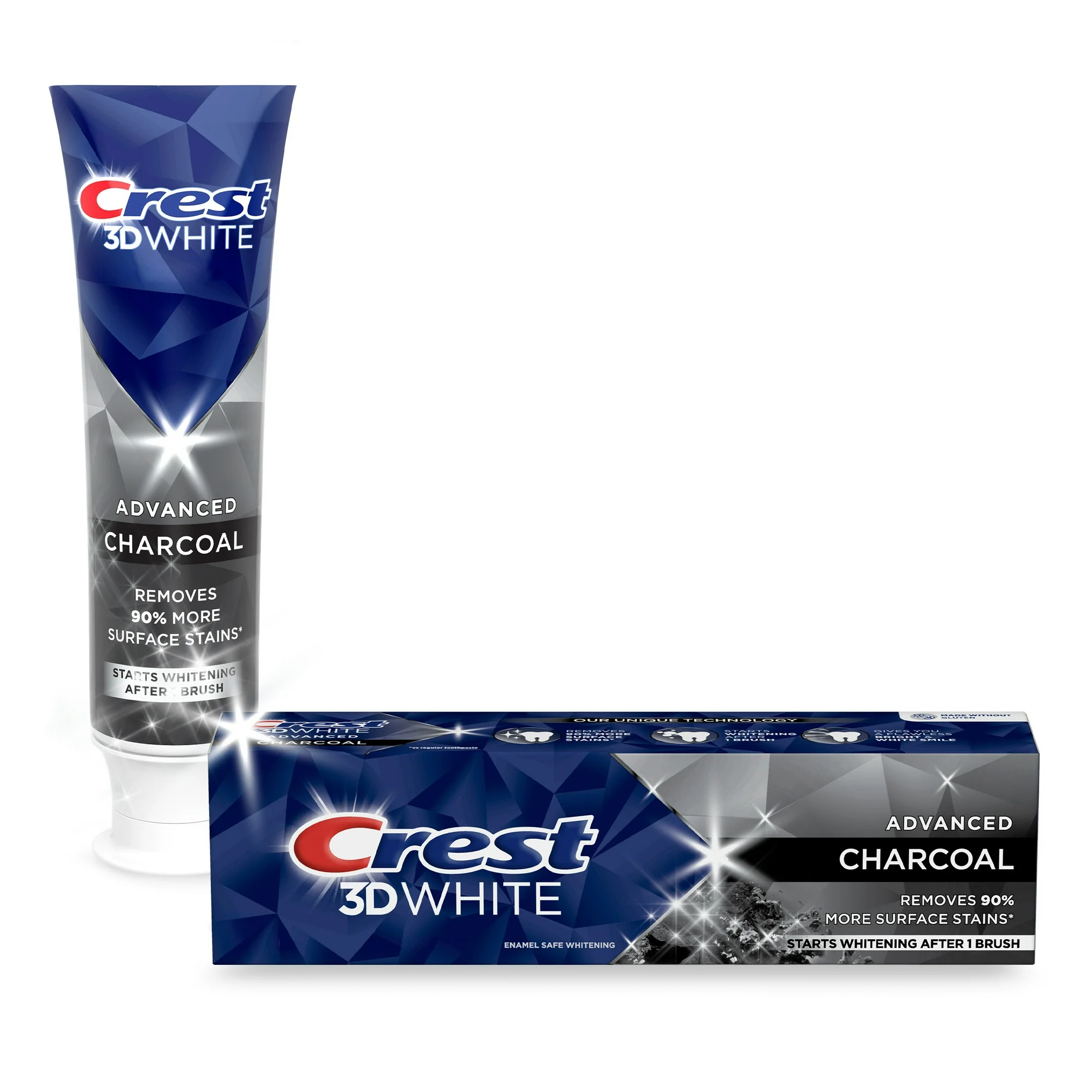 Crest 3D Advanced Charcoal  Beyaz Kömür Diş Beyazlatıcı Diş Macunu.107gr